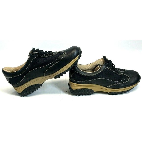 CA Collection by Carrini Womens Black Tan Lace-Up WALKING SHOES 7 - Picture 6 of 10